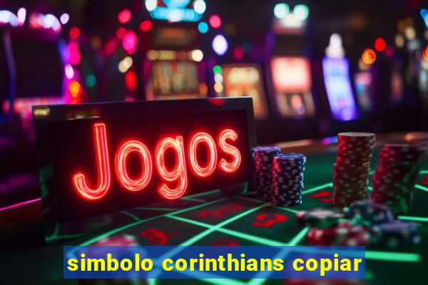 simbolo corinthians copiar